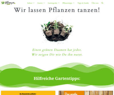 pflanzentanzen.de - Wir lassen die Pflanzen tanzen!