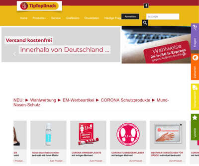 TipTopDruck.de - Online Druckerei