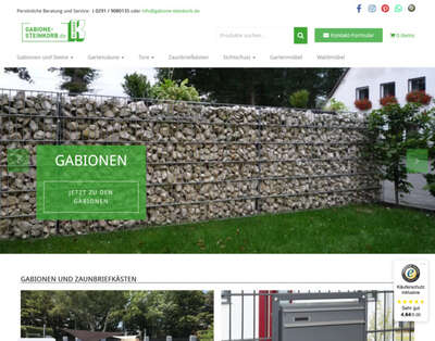 Klauke - Gabionen / Steink�rbe / Gartenzaun 