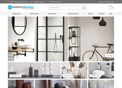 Handtuchhandel Onlineshop - Hochwertige Produkte fr Ihr Badezimmer