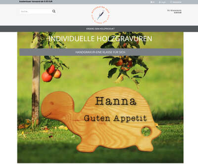 Holzgravuren individuell