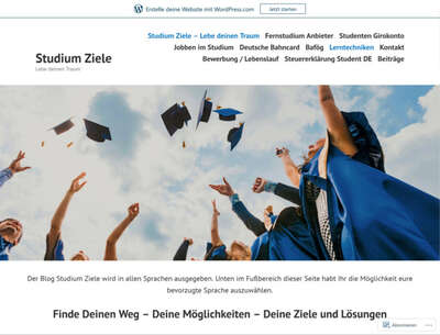 Ratgeber Studiumziele