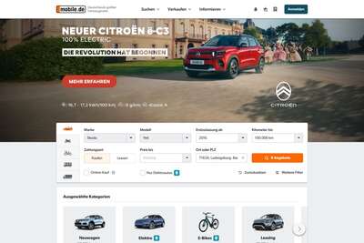 mobile.de - Deutschlands größter Online-Marktplatz für den Kauf und Verkauf von Fahrzeugen