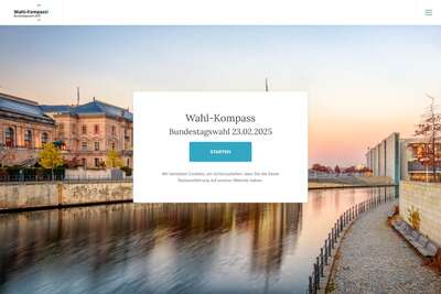 Wahl-Kompass.de -  eine wissenschaftlich fundierte Online-Wahlhilfe