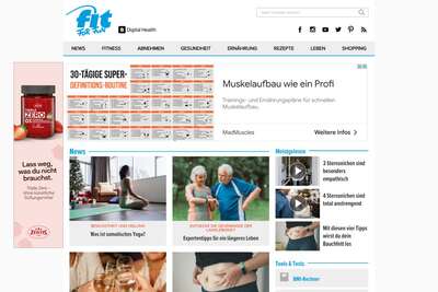 Fit for Fun - Online-Portal rund um Fitness, Gesundheit & Ernährung