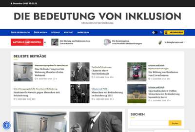 inklusionteilhaben.org - Die Bedeutung von Inklusion - Menschen mit Behinderung