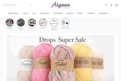 Algawo � Hochwertige Drops Wolle und Handarbeitsbedarf online entdecken