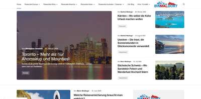 Bin mal dort - Traumziele und Sehnsuchtsorte