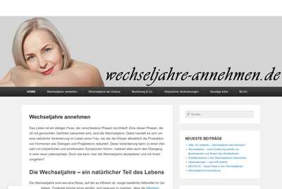 Wechseljahre-annehmen.de - gl�cklicher Leben als Frau