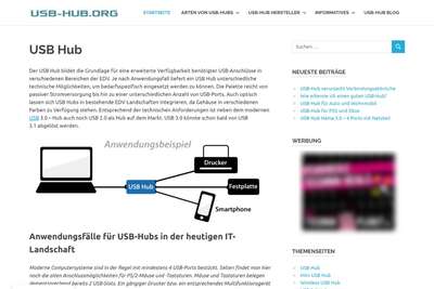 usb-hub.org - USB-Hubs in der heutigen IT-Landschaft