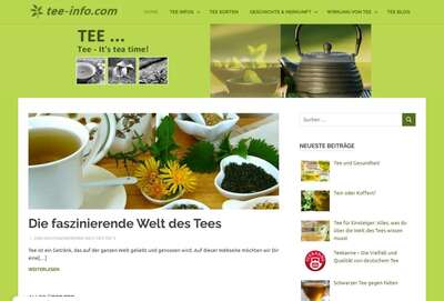 Tee-Info.com - Alles, was du über die Welt des Tees wissen musst Tee-Info.com - Alles, was du über die Welt des Tees wissen musst