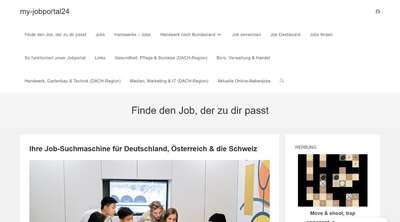 my-jobportal24.de - das Jobportal verbindet Arbeitgeber und Bewerber