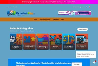 Verzeichnis4you.de - Moderner Webkatalog & Webverzeichnis